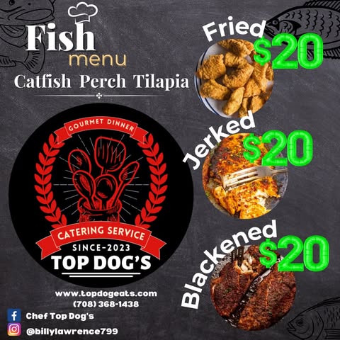 Top Dogs Menu