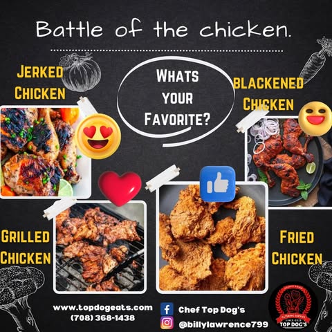 Top Dogs Menu