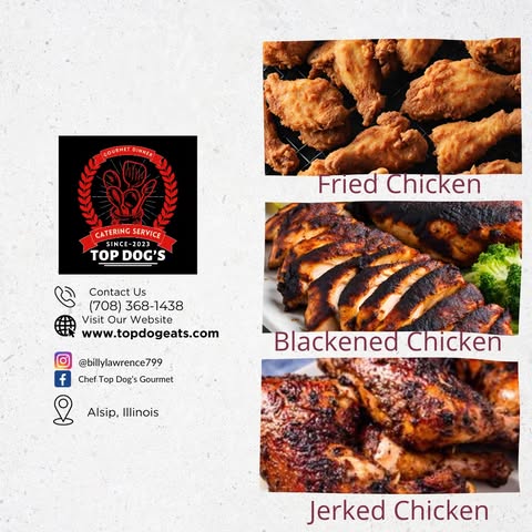Top Dogs Menu